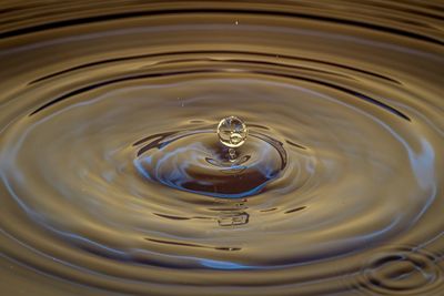 Full frame shot of water drop