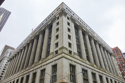 Low angle view of building against sky