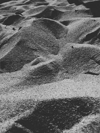 Full frame shot of sand