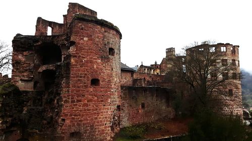 Old ruin building