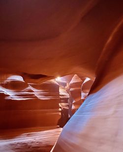 Rock formations on land