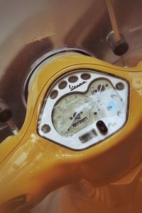 Close-up of vintage car