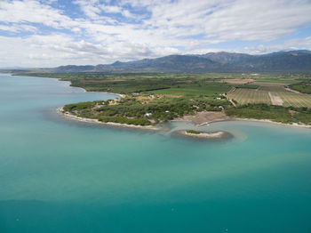 Scenic view of sea