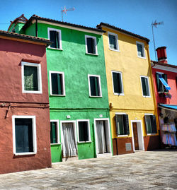 Buildings against sky