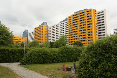 Buildings in city