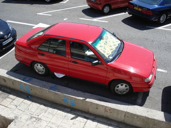 Car on road