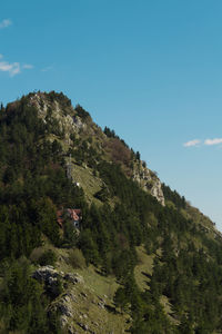 Scenic view of mountain against sky