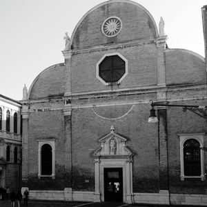 Low angle view of church