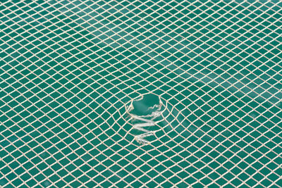 High angle view of shadow on wall