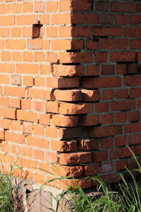 Full frame shot of brick wall