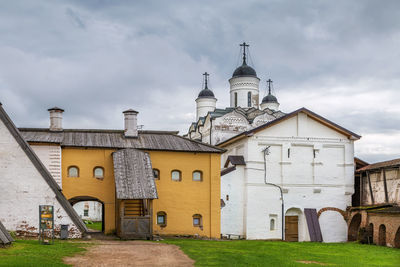 Church of transfiguration in kirillo-belozersky monastery, russia
