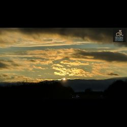 Scenic view of sky during sunset