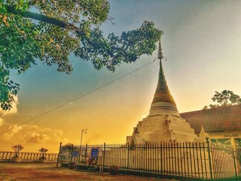 View of a temple