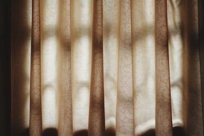 Full frame shot of curtain