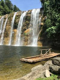 Multi tiered waterfall the tinuy an falls in bislig surigao del sur