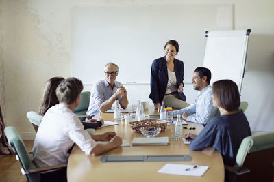 Group of business people in conference meeting