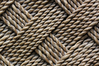 Full frame shot of ropes