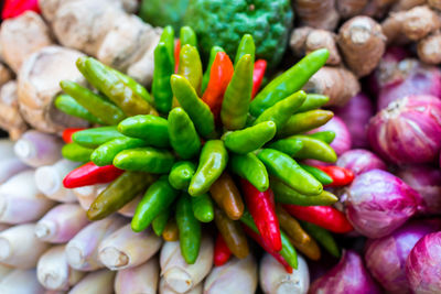 Full frame shot of vegetables for sale