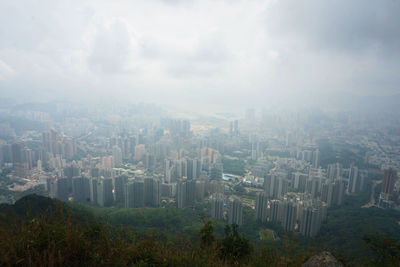 Cityscape against sky