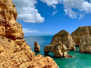 Panoramic view of sea against sky