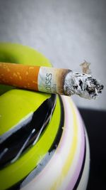 Close-up of cigarette