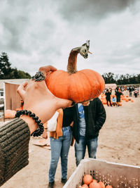 Pumpkin patch fun