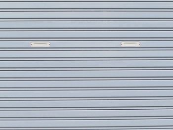 Close-up of closed shutter