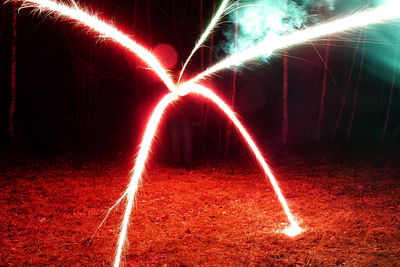 Red light trails