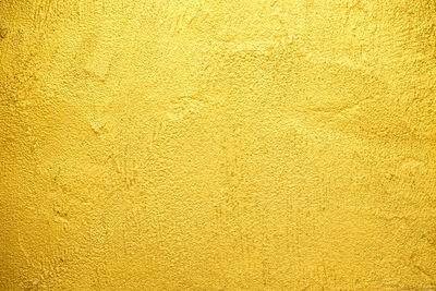 Full frame shot of yellow wall