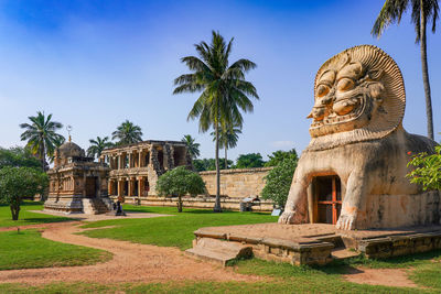 Old temple against sky