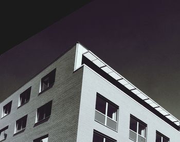 Low angle view of building against sky