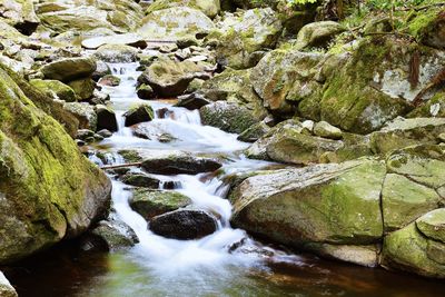 Gentle waterfalls