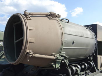 View of train against sky