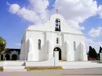 Low angle view of church