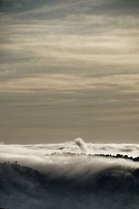 Scenic view of cloudscape against sky