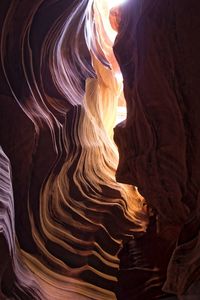 Rock formations in a valley
