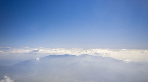 Full frame shot of blue sky