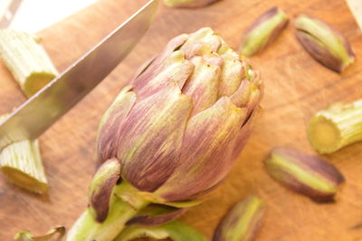 Close-up of vegetables on table