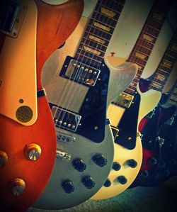 Close-up of guitar
