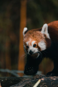 Roter panda im zürichzoo