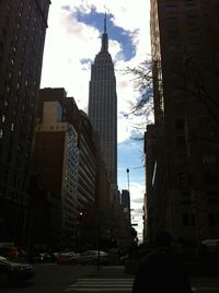 Low angle view of office building