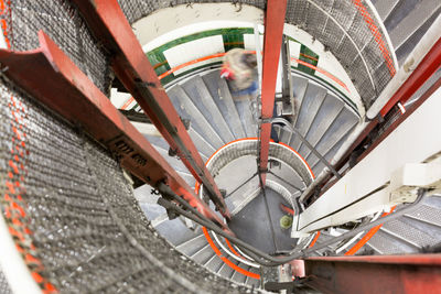 Close-up view of ceiling