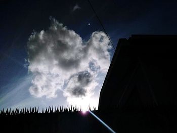 Low angle view of building against sky