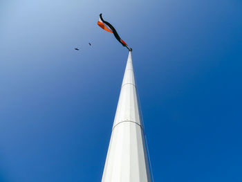 Tallest indian tricolor flag hoisted for independence day and republic day celebrations