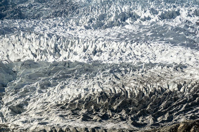 Autumn view of passu glacier in the gilgit baltistan region of northern pakistan.