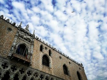 Low angle view of historical building against sky