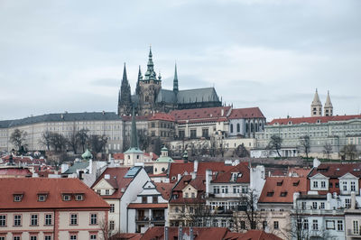 Urban views of praga town