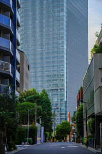 Buildings in city