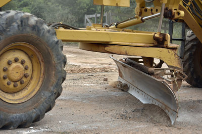 View of construction site