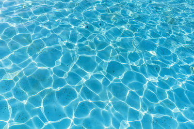 Full frame shot of swimming pool